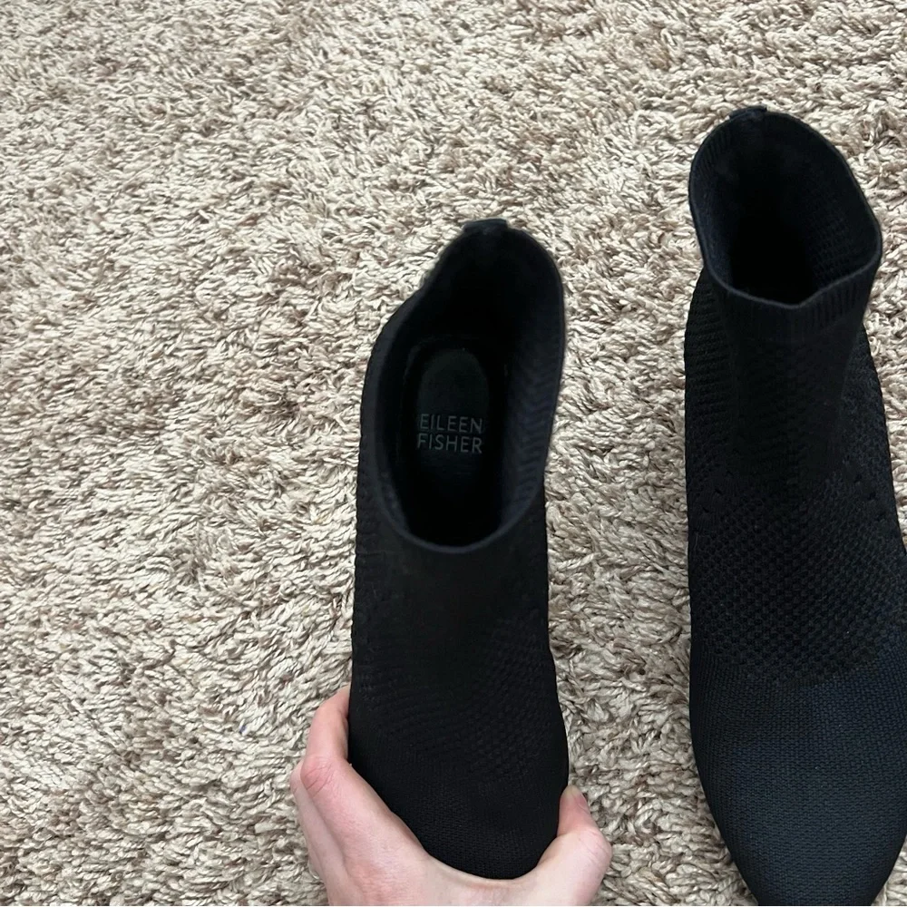Eileen Fisher Purl Recycled Stretch Knit Bootie